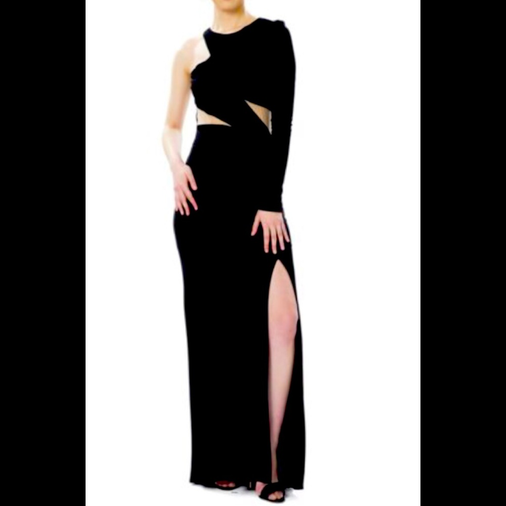 BNWT‼️ ABS MESH INSET DRESS ‼️